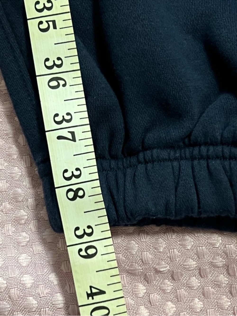 Tommy Hilfiger Navy Blue Track Joggers with Script Logo - Picture 3 of 10